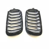 Grill compatibel met BMW X5 Serie F15 & X6 Serie F16 (2013-2018) Glans Zwart – afbeelding 3