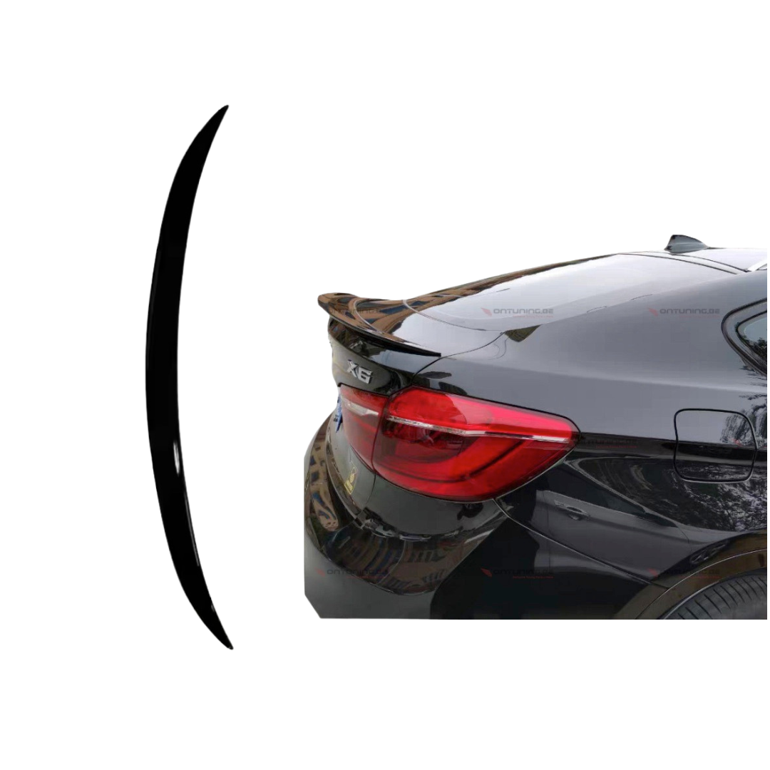 Spoiler compatibel met BMW X6 Serie F16 (2013-2018) Glans Zwart – afbeelding 4