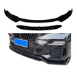 Front Lip compatibel met BMW X3 Serie F25 LCI (2014-2018) Glans Zwart – afbeelding 1