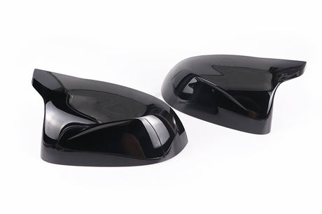 Mirror Caps compatibel met BMW X3, X4, X5 en X6 Series Glans Zwart Spiegelkappen - afbeelding 1