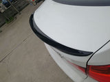 Spoiler compatibel met BMW 3 Serie F30 (2012-2019) Glans Zwart, uitvoering B - afbeelding 3