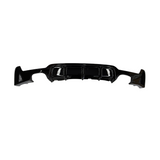 Diffuser compatibel met BMW 4 Serie F32&F33&F36 (2012-2020) Glans Zwart Dubbel - afbeelding 2