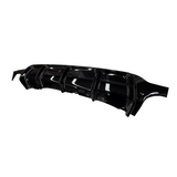 Diffuser compatibel met BMW 4 Serie F32&F33&F36 (2012-2020) Glans Zwart Dubbel - afbeelding 4