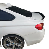 Spoiler compatibel met BMW 4 Serie F32 Coupé (2012-2020) Glans Zwart, uitvoering B - afbeelding 3