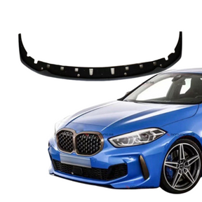 Front Lip compatibel met BMW 1 Serie F40 (2019+) Glans Zwart – afbeelding 1
