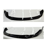 Front Lip compatibel met BMW 1 Serie F40 (2019+) Glans Zwart, uitvoering B - afbeelding 2