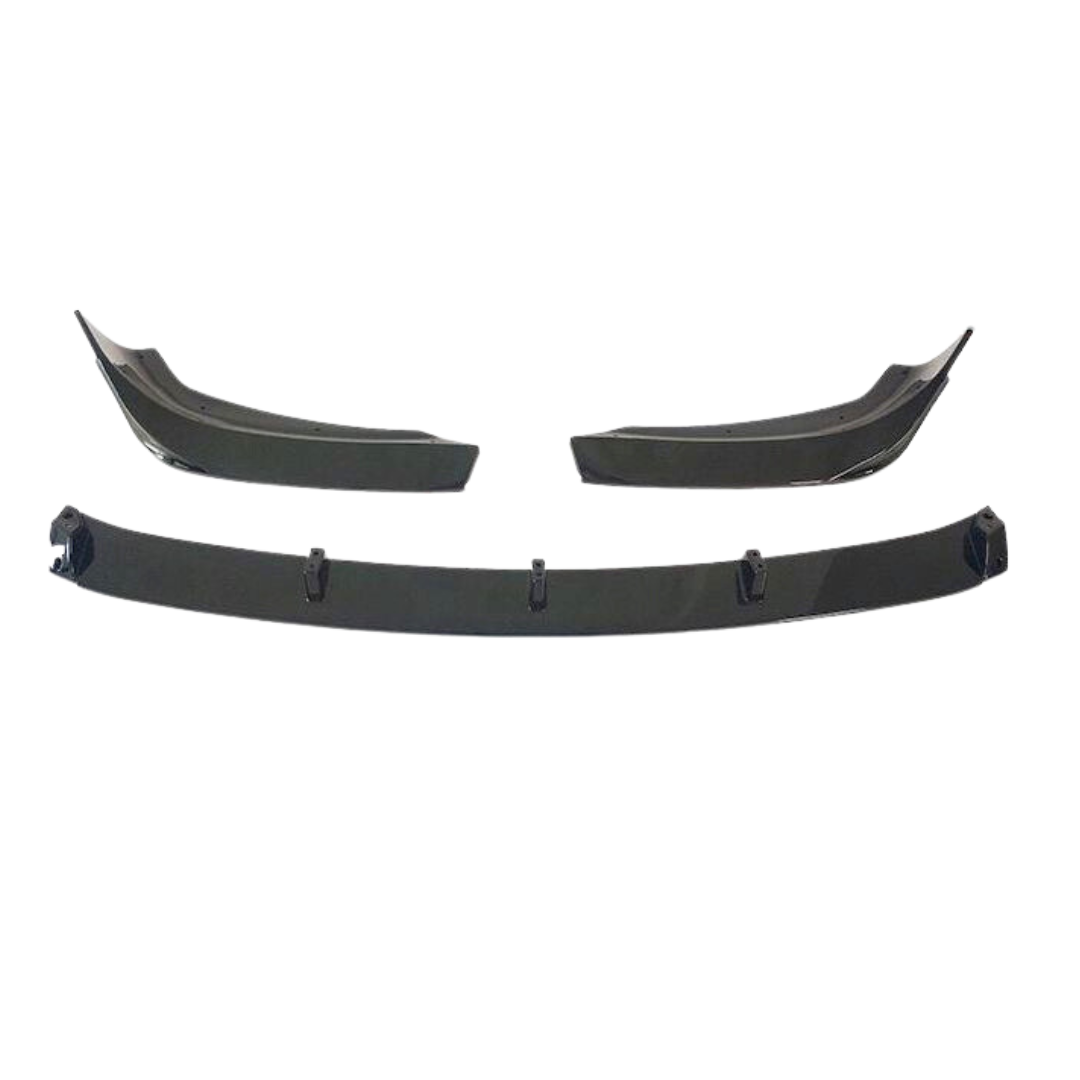 Front Lip compatibel met BMW X1 Serie F48 (2015-2019) Glans Zwart – afbeelding 2