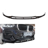 Front Lip compatibel met BMW X3 Serie G01 (2017-2021) Glans Zwart – afbeelding 1