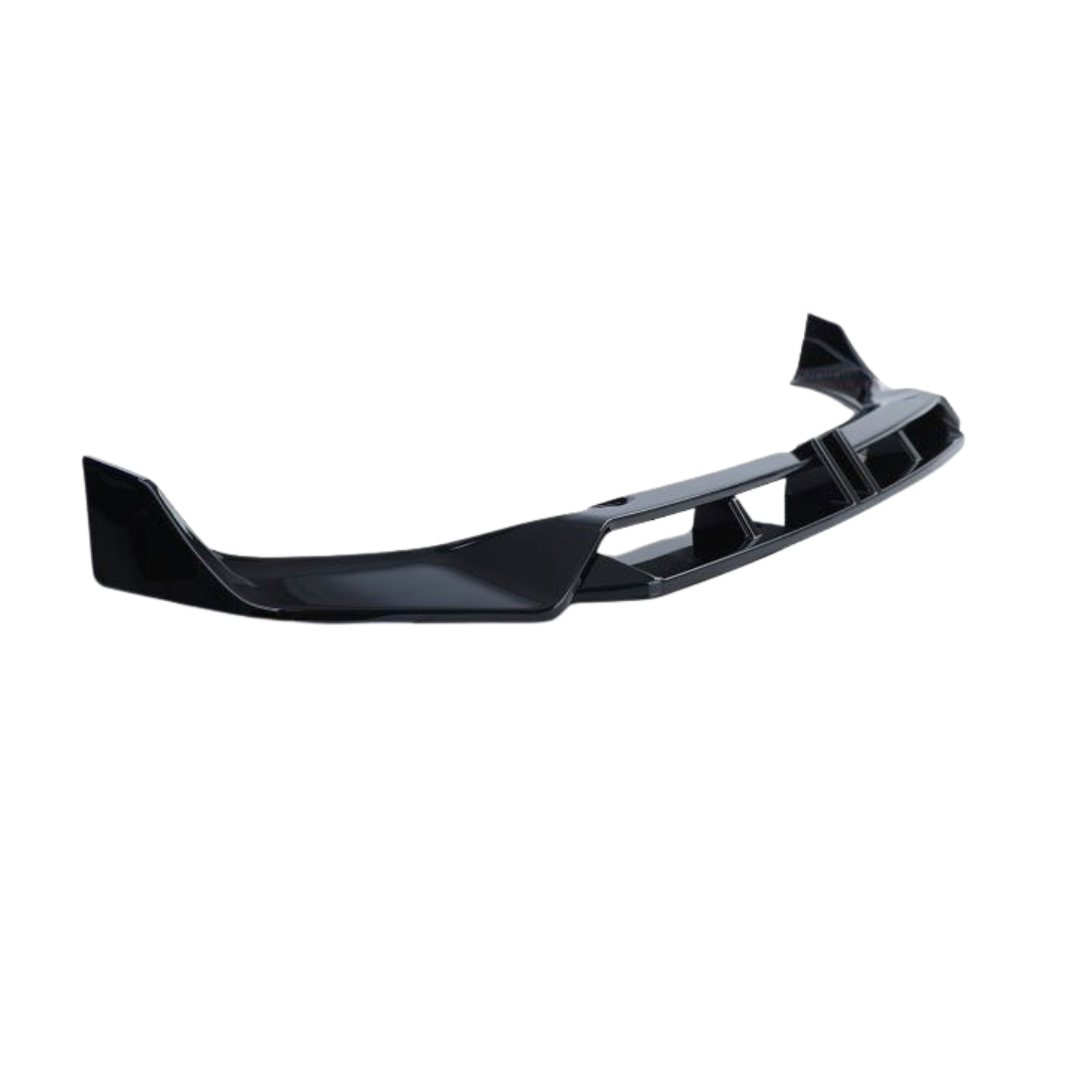 Front Lip compatibel met BMW X3 Serie G01 LCI (2021+) Glans Zwart – afbeelding 1