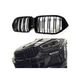 Grill compatibel met BMW X6 Serie G06 (2018+) Glans Zwart – afbeelding 1