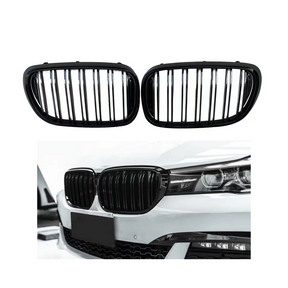 Grill compatibel met BMW 7 Serie G11&G12 (2015-2020) Glans Zwart – afbeelding 1
