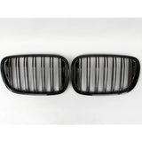 Grill compatibel met BMW 7 Serie G11&G12 (2015-2020) Glans Zwart, uitvoering A - afbeelding 4