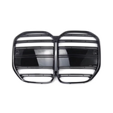 Grill compatibel met BMW 4 Serie G22 &G23 (2020+) Glans Zwart – afbeelding 2
