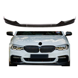 Front Lip compatibel met BMW 5 Serie G30 & G31 (2017-2020) Glans Zwart – afbeelding 1