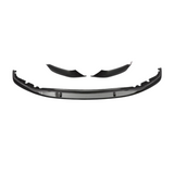 Front Lip compatibel met BMW 5 Serie G30 & G31 (2017-2020) Glans Zwart – afbeelding 2