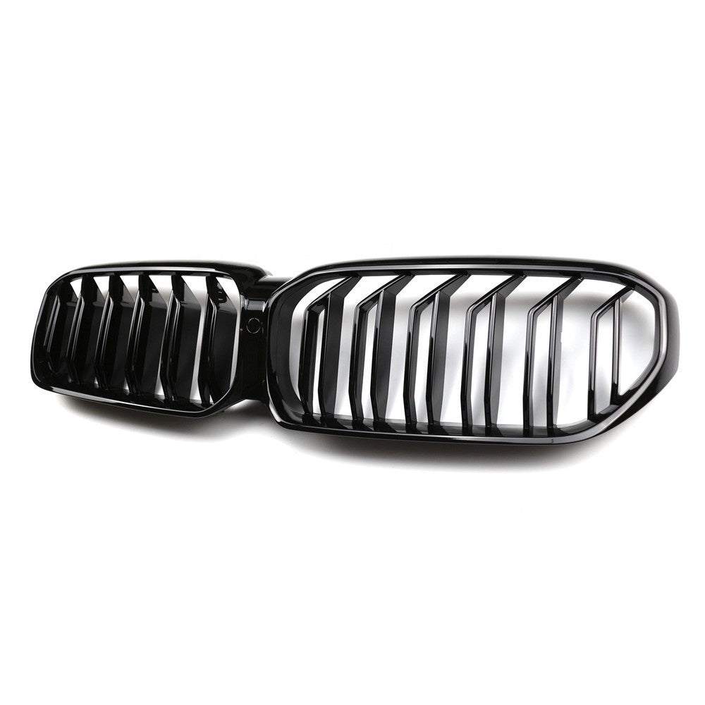 Grill compatibel met BMW 5 Serie G30&G31 LCI (2020+) Glans Zwart – afbeelding 2