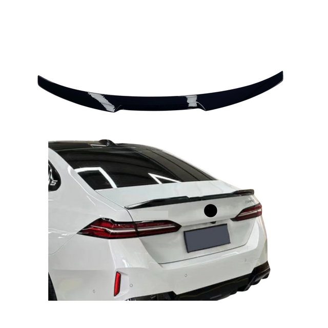Spoiler compatibel met BMW 5 Serie G60 (2023+) Glans Zwart, uitvoering B - afbeelding 1