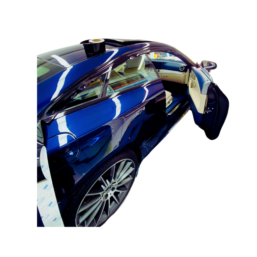 3M De-Chrome, Chrome Delete Tape Wrap 5meter Glans Zwart