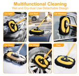 Hoes, Cover voor Autowasborstel, Wasborstel Anti-Kras microfiber materiaal - afbeelding 4