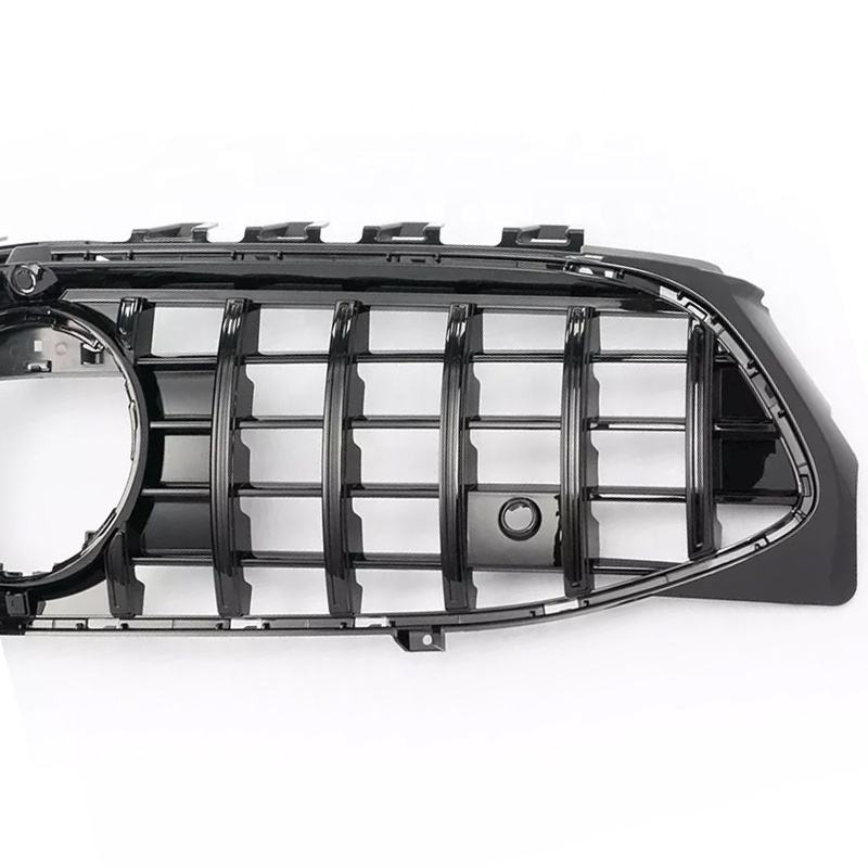 Grill compatibel met Mercedes CLA Klasse C118, X118 (2018+) Grill Glans Zwart – afbeelding 3
