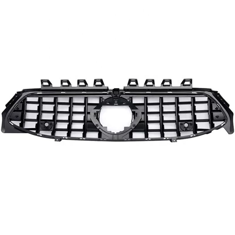 Grill compatibel met Mercedes CLA Klasse C118, X118 (2018+) Grill Glans Zwart – afbeelding 4