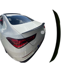 Spoiler compatibel met Mercedes CLA Class C118 (2018+) Glans Zwart, uitvoering A - afbeelding 3