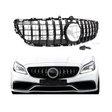 Grill compatibel met Mercedes CLS C218, W218, X218 Facelift (2014-2018) Grill Glans Zwart – afbeelding 1