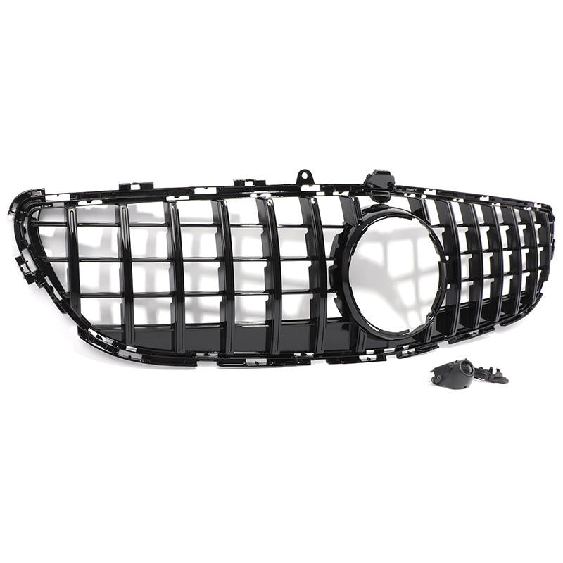 Grill compatibel met Mercedes CLS C218, W218, X218 Facelift (2014-2018) Grill Glans Zwart – afbeelding 2