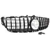 Grill compatibel met Mercedes CLS C218, W218, X218 Facelift (2014-2018) Grill Glans Zwart – afbeelding 2