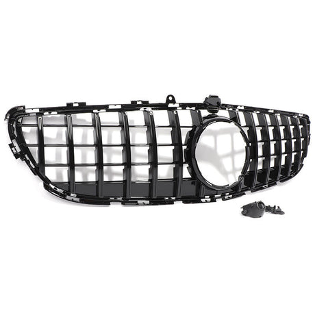 Grill compatibel met Mercedes CLS C218, W218, X218 Facelift (2014-2018) Grill Glans Zwart – afbeelding 2