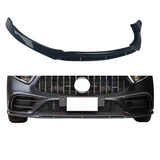 Front Lip compatibel met Mercedes CLS Klasse C257 (2018-2021) Glans Zwart – afbeelding 2