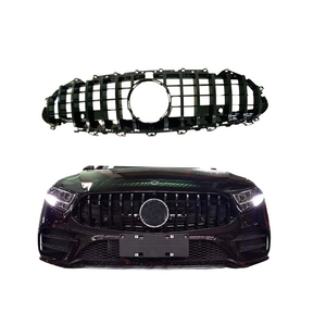 Grill compatibel met Mercedes CLS C257 (2018-2024) Glans Zwart – afbeelding 1