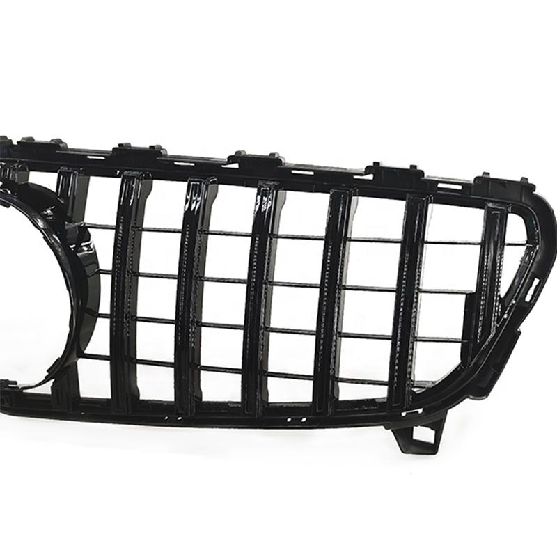 Grill compatibel met Mercedes A Klasse W176 Facelift (2015-2018) Glans Zwart – afbeelding 3