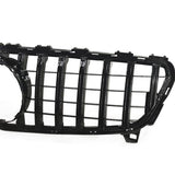 Grill compatibel met Mercedes A Klasse W176 Facelift (2015-2018) Glans Zwart – afbeelding 3