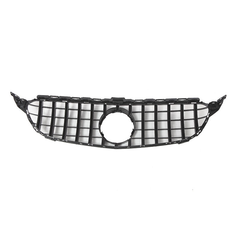 Grill compatibel met Mercedes C Klasse W205, C205, S205 (2014-2018) Glans Zwart – afbeelding 3