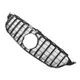Grill compatibel met Mercedes C Klasse W205, C205, S205 (2014-2018) Glans Zwart – afbeelding 4
