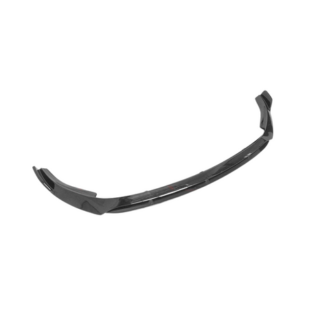Front Lip compatibel met Mercedes C Klasse W205 Facelift (2018-2021) Glans Zwart – afbeelding 2