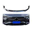 Front Lip compatibel met Mercedes C Klasse W206 (2021+) Glans Zwart – afbeelding 1