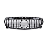 Grill compatibel met Mercedes GLA X156 (2013-2016) Glans Zwart – afbeelding 2