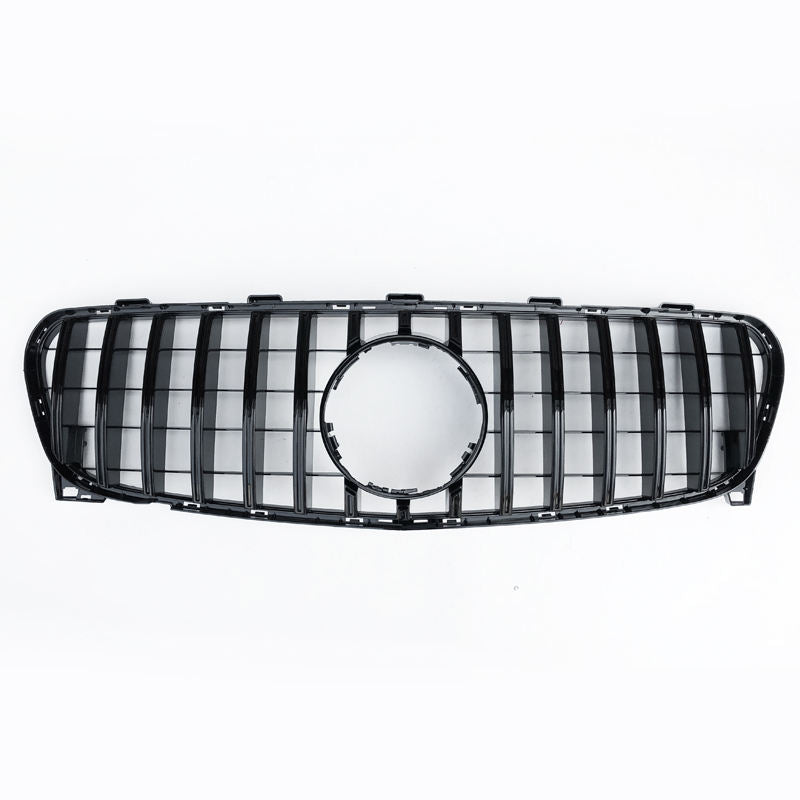 Grill compatibel met Mercedes GLA X156 Facelift (2017-2020) Glans Zwart – afbeelding 3