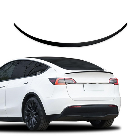 Spoiler compatibel met Tesla Model Y (2020-2024) Glans Zwart, uitvoering A - afbeelding 1