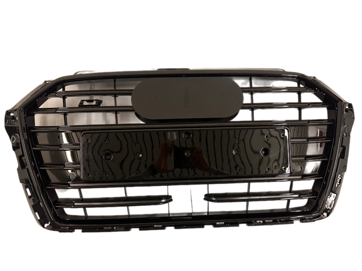 Audi A3&S3 8V Facelift (2016-2020) S Look Grille Glans Zwart